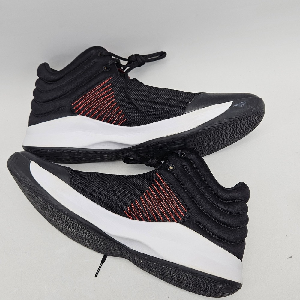 Adidas Pro Spark 2018 Black Red Silver Basketball Shoes Mens 15 F99892 - Picture 2 of 13